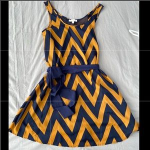 LUSH waist defining striped DRESS